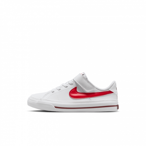 Buty dla małych dzieci Nike Court Legacy - Biel - DA5381-122