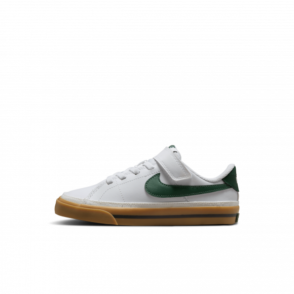 Nike Court Legacy PS 'White Fir Gum' | Kid's Size 3 - DA5381-134