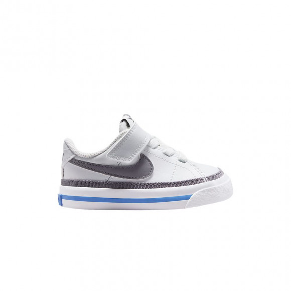 Nike Court Legacy TD 'Off White Crystal Blue White Pencil Point' | Infant Size 3 - DA5382-135