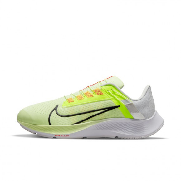 Nike Air Zoom Pegasus 38 FlyEase Men's Running Shoe (Extra Wide) - Yellow - DA6678-700