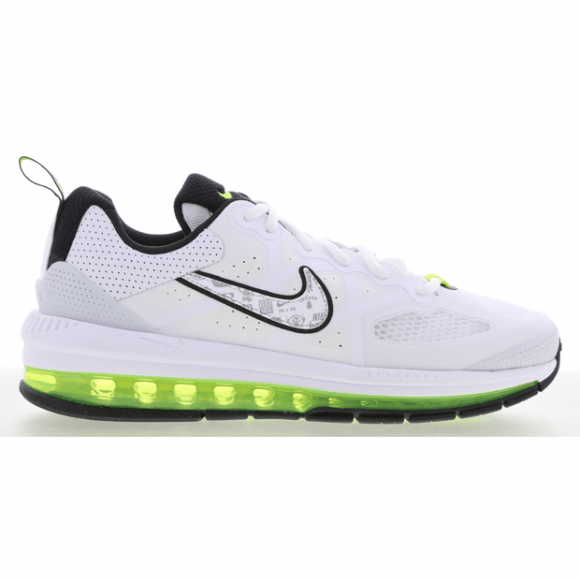 Nike Air Max Genome - Men's Running Shoes - White / Black / Volt - DB0249-100