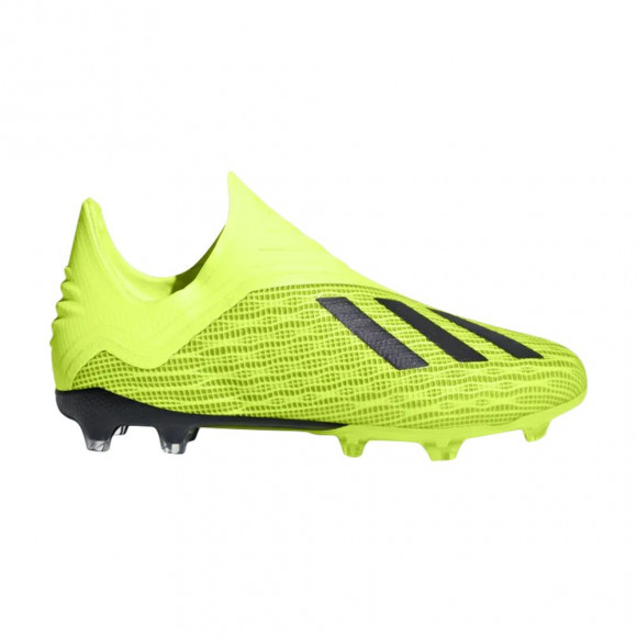 Adidas X 18+ FG J 'Solar Yellow Black' | Kid's Size 4.5 - DB2284