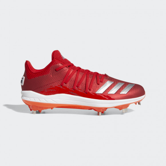 adidas Afterburner 6.0 Speed Trap Cleats Scarlet Mens - DB3435