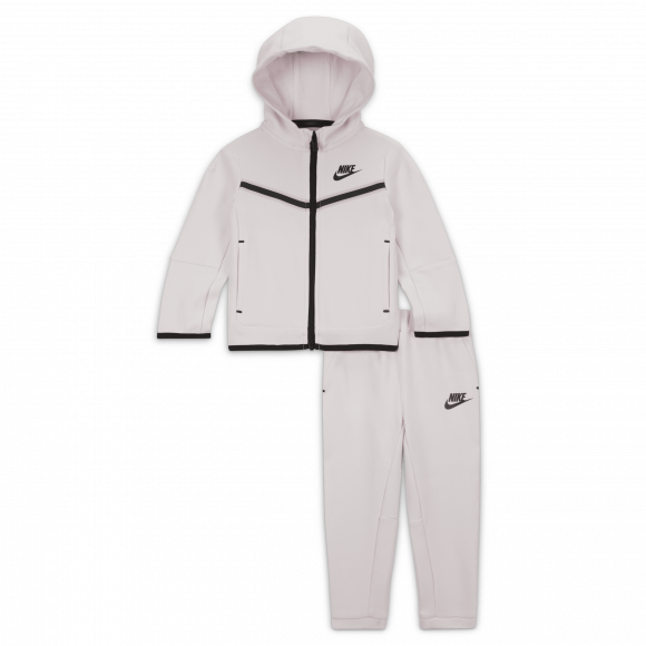 Nike Sportswear Tech Fleece Baby (12–24M) Hoodie and Trousers Set - Pink - DB7387-646