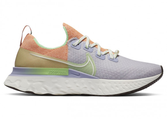 Nike Womens WMNS React Infinity Run Flyknit 'Sail Multi' Sail/Sail/Light Orewood Brown Marathon Running Shoes/Sneakers DC0706-111 - DC0706-111
