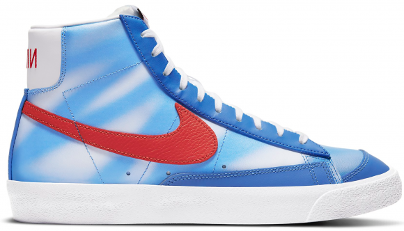 nike blazers red and blue