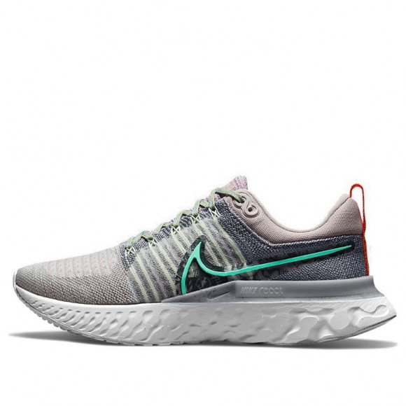 Nike React Infinity Run Flyknit 2 Gray Marathon Running Shoes/Sneakers DC4629-500 - DC4629-500