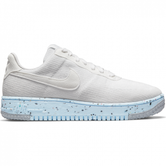 Scarpa Nike Air Force 1 Crater FlyKnit - Donna - Bianco - DC7273-100