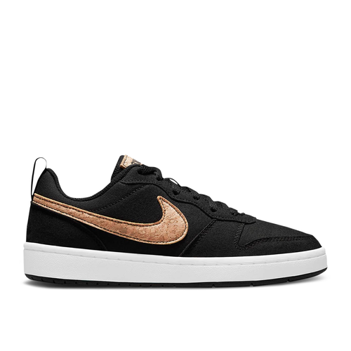 Nike Court Borough Low 2 Canvas GS 'Black Cork' - DC7949-001