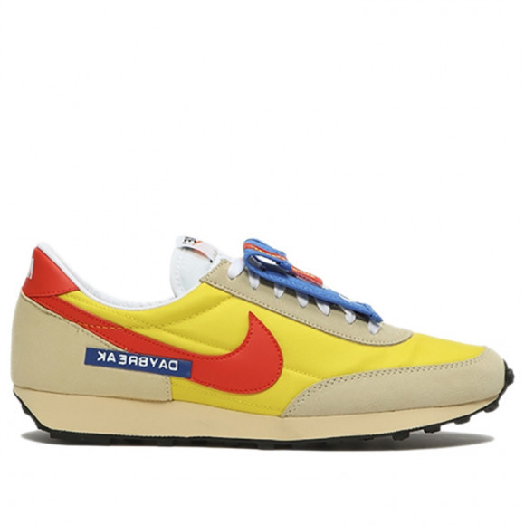 Nike Images Womens WMNS Daybreak SP 'Take Two Before Breakfast' Speed Yellow/Habanero Red/Team Gold Marathon Running Shoes/Sneakers DC8083-735 - DC8083-735