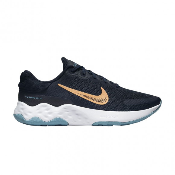 Nike Renew Ride 3 'Obsidian Peach Cream' | Blue | Men's Size 7.5 - DC8185-402