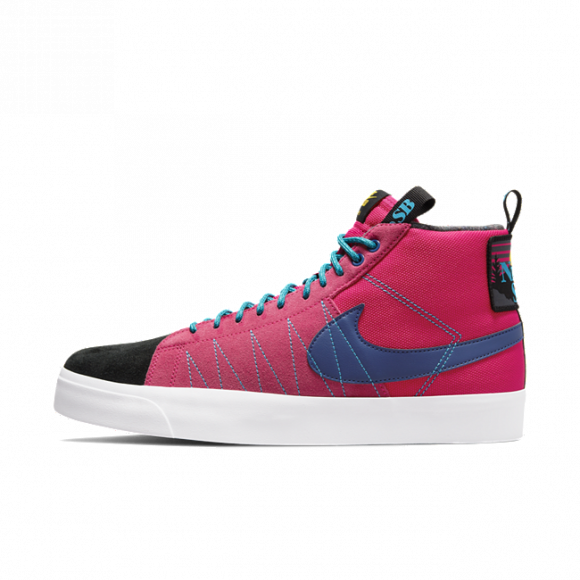 Nike SB Zoom Blazer Mid Premium Skate Shoe - Pink - DC8903-600