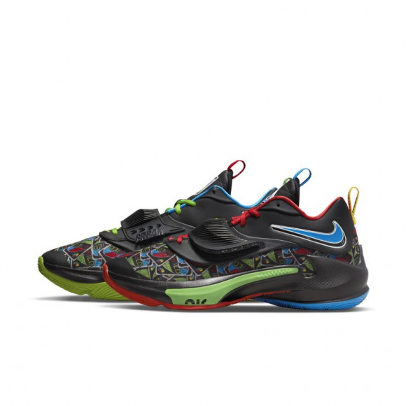 Zoom Freak 3 Basketball Shoes - Black - DC9364-001