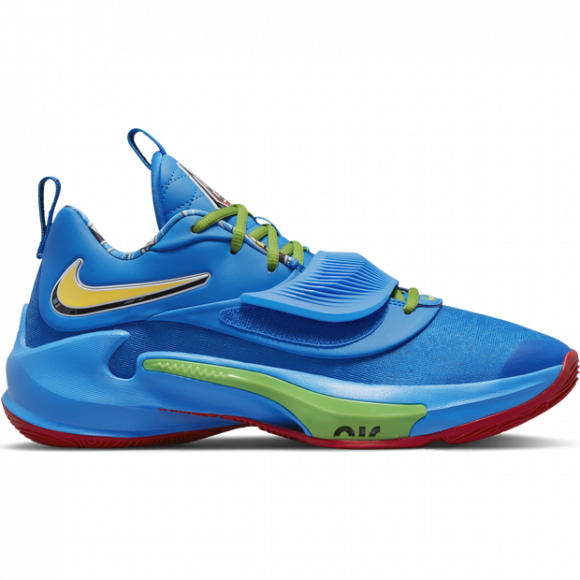 Zoom Freak 3 Basketball Shoes - Blue - DC9364-400