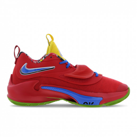 Zoom Freak 3 Basketball Shoes - Red - DC9364-600