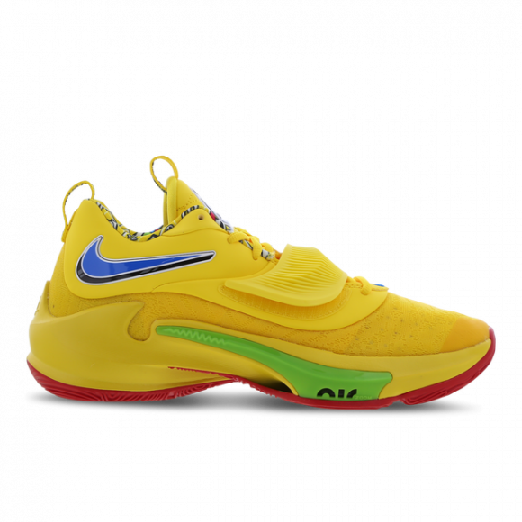 Zoom Freak 3 Basketball Shoes - Yellow - DC9364-700