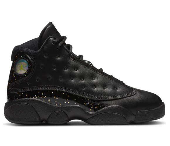 retro 13 glitter gold