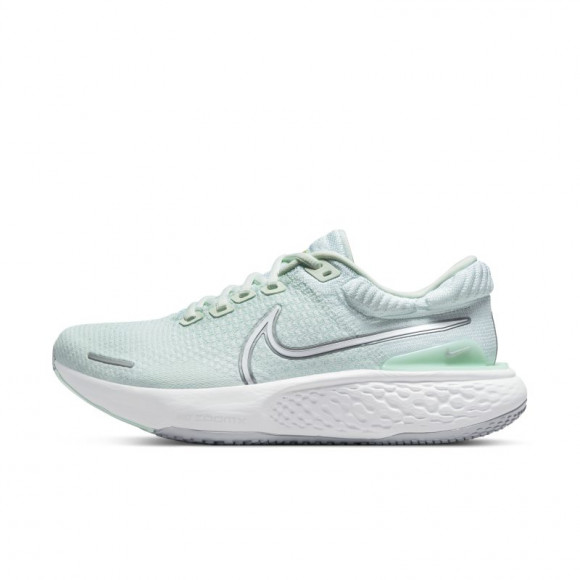 Groen - Nike ZoomX Invincible Run Flyknit 2 Hardloopschoenen voor dames (straat) - nike womens air vapormax 360 shoes triple