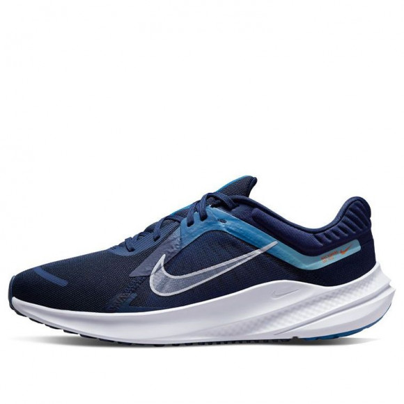 Nike Quest 5 Blue/White Marathon Running Shoes (SNKR/Low Tops) DD0204-400 - DD0204-400