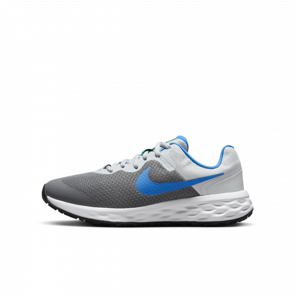Nike Revolution 6 Older Kids' Road Running Shoes - Grey - DD1096-008