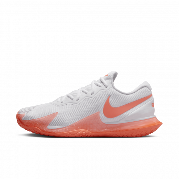 NikeCourt Zoom Vapor Cage 4 Rafa Men's Hard Court Tennis Shoes - White - DD1579-106