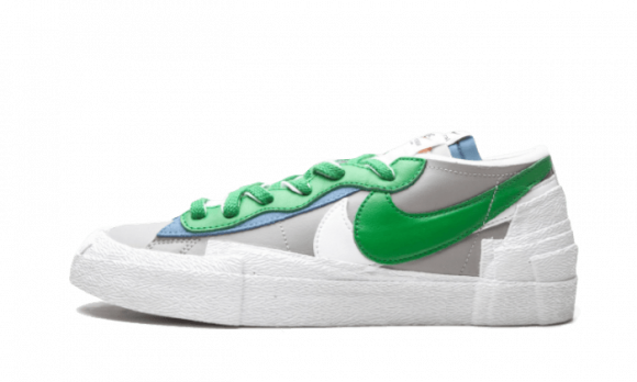 Nike Blazer Low sacai Medium Grey Classic Green - DD1877-001