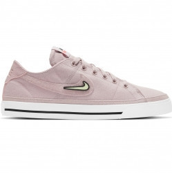 Nike Womens WMNS Court Legacy 'Valentine's Day' Champagne/White/Black/Champagne Sneakers/Shoes DD2058-600 - DD2058-600