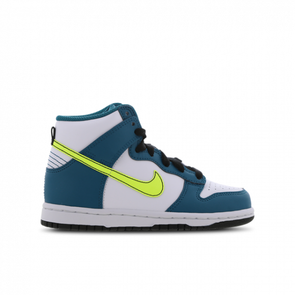 Nike Dunk High Younger Kids' Shoes - White - DD2314-109