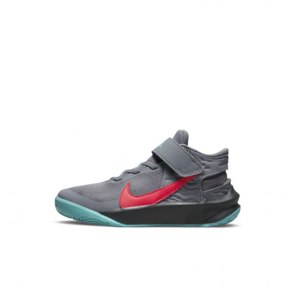 Nike Team Hustle D 10 FlyEase Zapatillas - Niño/a pequeño/a - Gris - DD7302-008