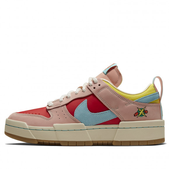 Nike Womens WMNS Dunk Low Disrupt CNY Chinese New Year Sneakers/Shoes DD8478-641 - DD8478-641
