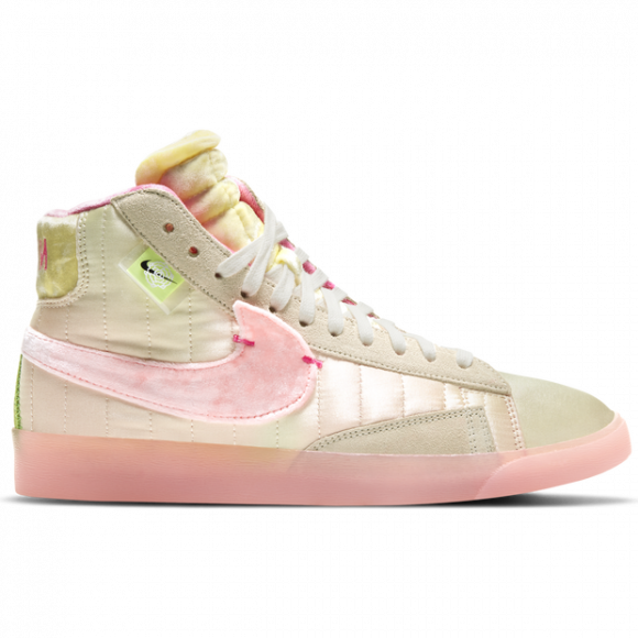 fantasma neutral Mojado Nike Womens WMNS Blazer Mid Rebel 'Spring Festival' Coconut Milk White/Pink  Tint/Bright Green/Light Lemon Green/Super Brilliant Pink Sneakers/Shoes DD