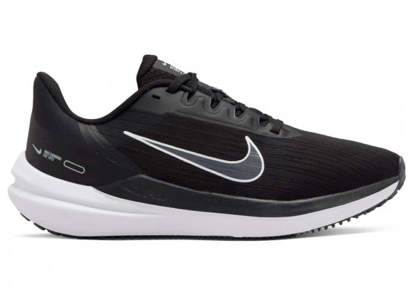 Nike Air Winflo 9 Hardloopschoenen voor dames (straat) - Zwart - DD8686-001