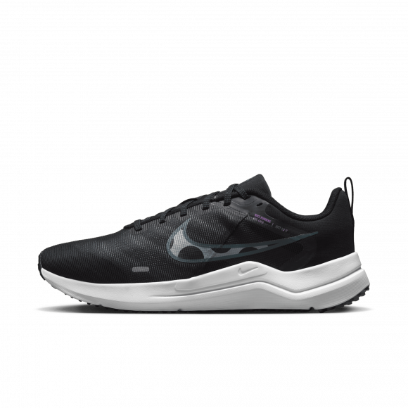 Nike Downshifter 12 Men's Road Running Shoes - Black - DD9293-010