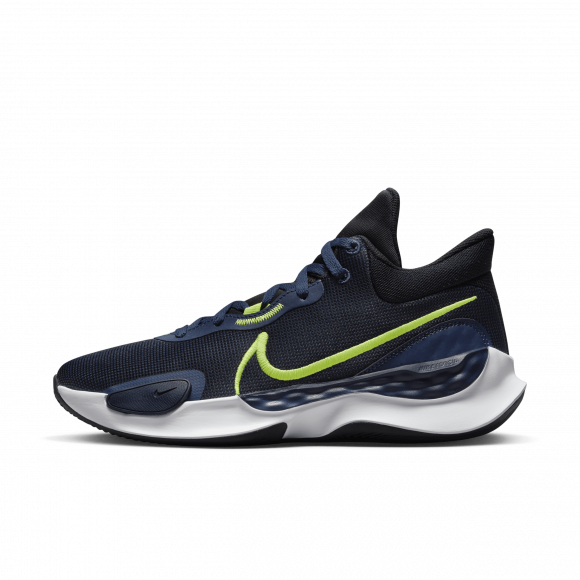 Nike Renew Elevate 3 Basketball Shoes - Black - DD9304-005