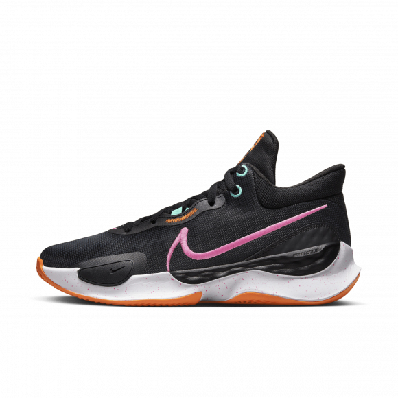Nike Renew Elevate 3 Basketball Shoes - Black - DD9304-007