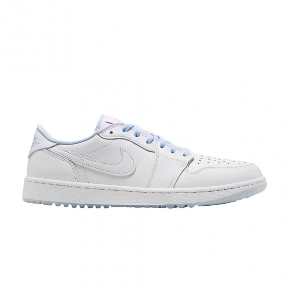 Air Jordan 1 Low G Golf 'White Hydrogen Blue Metallic Silver White' | Men's Size 7 - DD9315-122