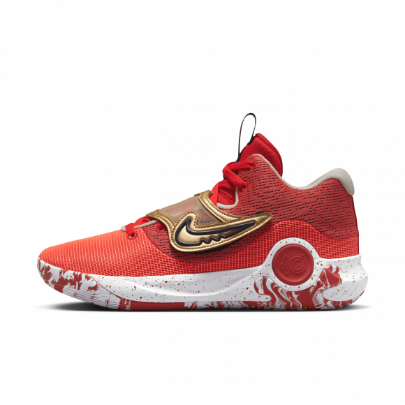 KD Trey 5 X Basketball Shoes - Red - DD9538-600