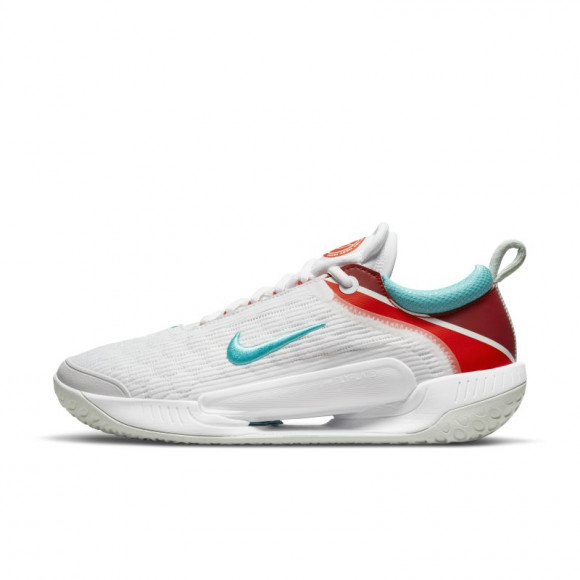 Nike NikeCourt Zoom NXT 'White Habanero Red Washed Teal' - DH0219-136