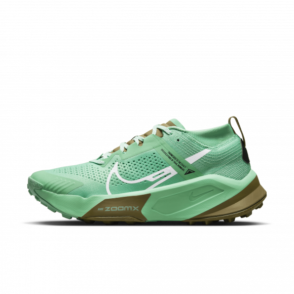 Green - Running Shoes - Nike Zegama Men's Trail - roshe run metric retail shoes store locations