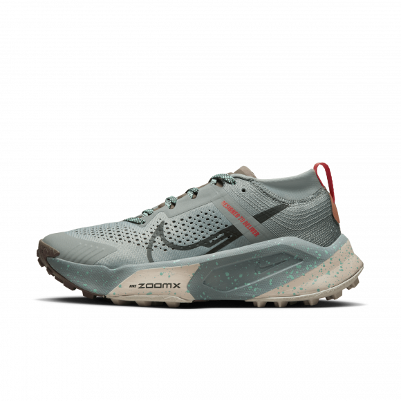 Damskie buty do biegania w terenie Nike Zegama - Szary - DH0625-301