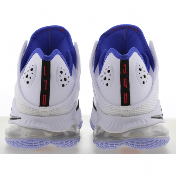 LeBron 19 Low Basketball Shoes - White - DH1270-100