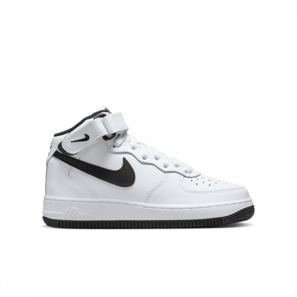 Nike Air Force 1 Mid LE Older Kids' Shoes - White - DH2933-103