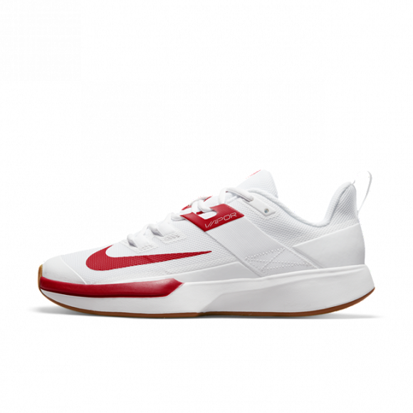 Damskie buty do tenisa na korty ziemne NikeCourt Vapor Lite - Biel - DH2945-188