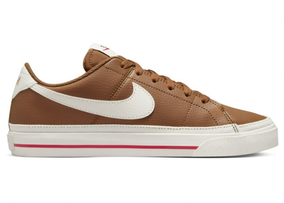 Nike Court Legacy Next Nature Light British Tan Fire Red Sail (Women's) - DH3161-200