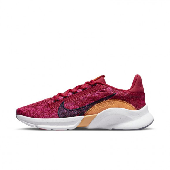 Nike SuperRep Go 3 Flyknit Next Nature Women's Training Shoes - Red - DH3393-656