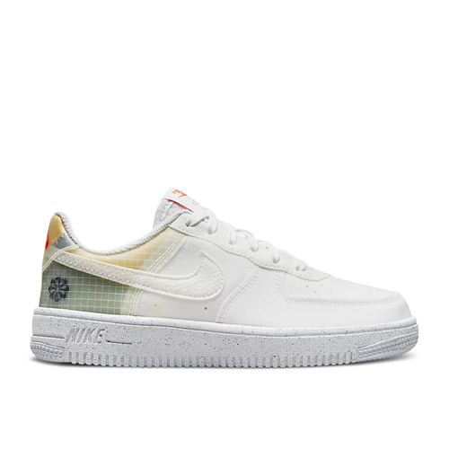 Nike Force 1 Crater PS 'Move To Zero - White Orange' - DH4340-100