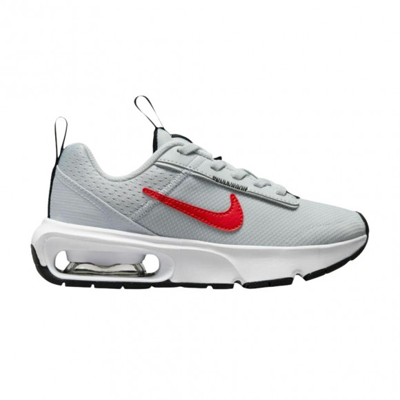 Nike Air Max Interlock PS 'Light Gray Red Orange Slash' | Grey | Kid's Size 3 - DH9394-004