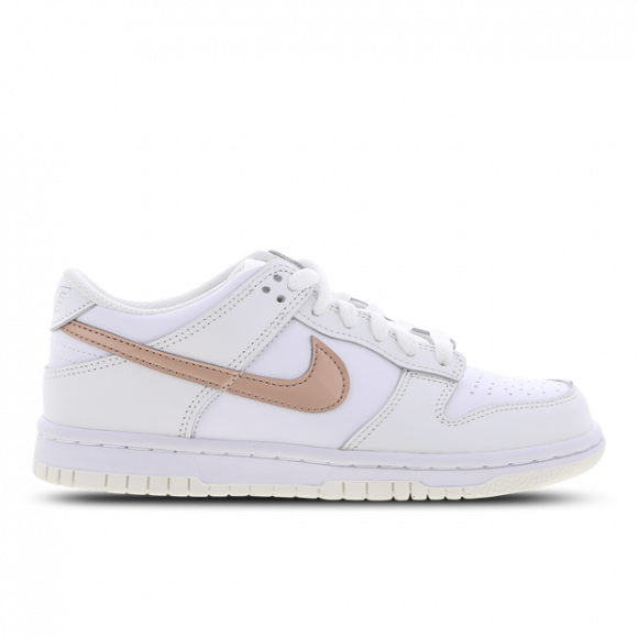 Nike Dunk Low GS 'White Metallic Red Bronze' - DH9765-100