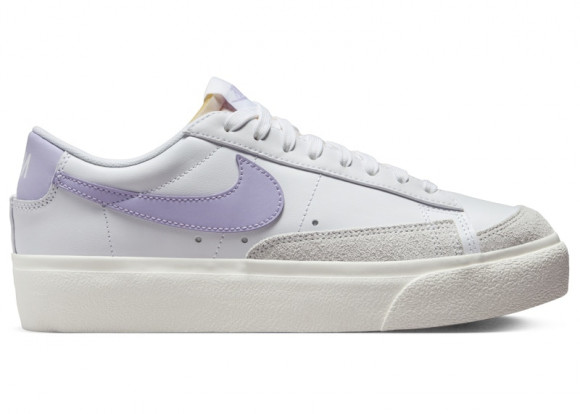 Wmns Blazer Low Platform 'White Lilac Bloom' - DJ0292-114