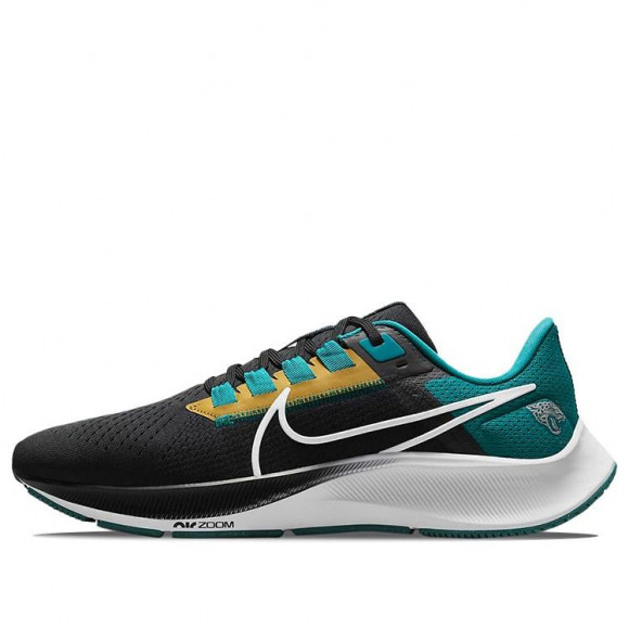 Nike Air Zoom Pegasus 38 NFL BLACK/GREEN/WHITE Marathon Running Shoes DJ0829-001 - DJ0829-001